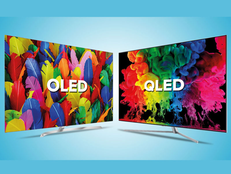 نمایی از تلویزیون‌های LED، OLED و QLED